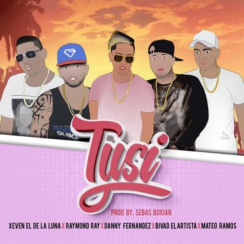 Tusi (feat. Xeven el de la Luna, Danny Fernandez , Bivad el Artista & Mateo Ramos)