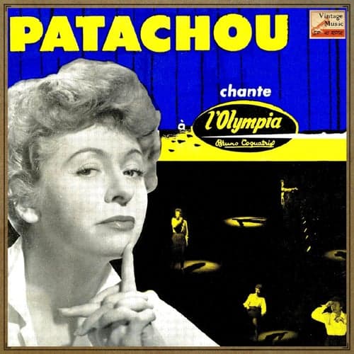 Vintage French Song No. 124 - LP: Patachou A L'Olympia